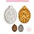 Molde de Silicone Medalha Nossa Senhora - Imagem 2