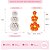 Molde de Silicone Trio Flores Delicadas G - Imagem 1