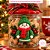 Molde de Silicone Boneco de Neve Tricô - Imagem 3