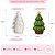 Molde de Silicone Arvore de Natal Tricô - Imagem 1