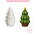 Molde de Silicone Arvore de Natal Tricô - Imagem 2