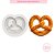 Molde De Silicone Pretzel G - Imagem 2