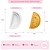 Molde De Silicone Pastel Meia Lua Mini - Imagem 1