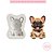 Molde De Silicone Pet Bulldong Francês Micro - Imagem 2
