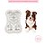 Molde de Silicone Pet Border Collie 2 Micro - Imagem 2