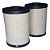 FILTRO COMBUSTÍVEL  OM352 1/2 LITROS - Imagem 2