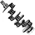 Virabrequim Motor Perkins 4.236 4 Cilindros Susin - Imagem 2
