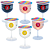 Kit 6 taças de Vintimtim Mix Suave | Vinho na Taça - Imagem 1