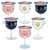 Kit 6 taças de Vintimtim Mix Seco | Vinho na Taça - Imagem 1