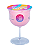 Kit 6 Taças de Gin Morango Ice VINTIMTIM | Drink Pronto para Beber - Imagem 1