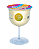 Kit 6 Taças de Coquetel de Abacaxi | VINTIMTIM Drink Pronto - Imagem 1