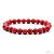 Pulseira Pedra Natural - Howlita Vermelha - Imagem 2