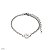 Pulseira Smile - Aço Inox Regulável - Imagem 1