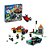 Lego City - Resgate dos Bombeiros e Perseguição de Polícia - 295 Peças - 60319 - Lego✔ - Imagem 1