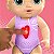 Boneca Baby Alive Coraçãozinho - Loira - E6946 - Hasbro - Imagem 2
