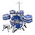 Bateria –  Festa Rock Azul - DMT6066 - DMTOYS - Imagem 1