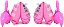 Boia Inflável de Braço Flamingo - Rosa - DMS5676 - DMTOYS - Imagem 2
