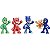 Pj Masks - Set 4 Bonecos - Brilham no Escuro Missão Night - F2647 - Hasbro - Imagem 1