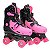 Patins Roller Ajustável – Pink Glitter - 33-36) - DMR5852 -DMTOYS - Imagem 1