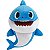Baby Shark - Fantoche de Pelúcia  Azul com Música- 2354 - Sunny - Imagem 1