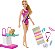 Barbie Nadadora Com Cachorrinho E Trampolim Dreamhouse - GHK23 - Mattel - Imagem 1