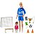 Barbie Profissões - Treinadora De Futebol  Loira  GLM53 -  Mattel - Imagem 1