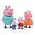 Família Peppa Pig 4 Bonecos - 2301 -  Sunny - Imagem 1