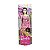 Boneca Barbie - Glitter Morena Vestido Listrado Vermelho - T7580 - Mattel - Imagem 2