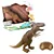 Dinossauro Eletrônico - Poderoso Tirano com Controle Remoto - 1130 - Candide - Imagem 1