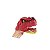 Dinossauro Dino Fantoche de Mão - Vermelho -  BR853 - Multikids - Imagem 2