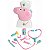 Maleta Peppa Pig Medica - Br1301 - Multikids - Imagem 1