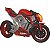 Moto Hot Wheels - Roda Livre - Vermelho - 4549 - Candide - Imagem 1