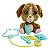 Pelúcia Cry Pets Cachorro com Acessórios de Veterinário - BR1501- Multikids - Imagem 1
