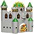 Castelo Super Mario Bowser - Castle Playset  - 3017 Candide - Imagem 1