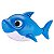 Robo Alive Baby Shark - Azul - 1118 - Candide - Imagem 1