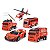 Play Machine - Set Bombeiros - BR1283 - Multikids - Imagem 1