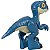 Boneco Raptor Jurassic World Imaginext - Azul -  GWN99 -Mattel - Imagem 2