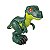 Boneco Raptor Jurassic World Imaginext - Verde -  GWN99 - Mattel - Imagem 3