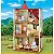 Casa com Torre e Telhado Vermelho  - Sylvanian Families -5400 -  Epoch - Imagem 2