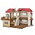 Sylvanian Families - Casa com Telhado Vermelho e Luzes - 5302 - Epoch - Imagem 1
