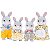 Sylvanian Families Coelhos Cauda de Algodão - 4030 - Epoch - Imagem 1