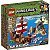 Lego Minecraft - 386 Peças - Aventura no Barco Pirata - 21152 ✔ - Imagem 2