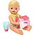 Little Mommy Bebê Hora De Trocar Fralda - FLB74 -  Mattel - Imagem 1