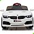 Mini Carro Elétrico Infantil BMW M3 12V com Controle Remoto Led - Branco - Bang Toys - Imagem 4