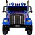 Caminhão Transformers Elétrico 12V Com 2 Motores - Controle Remoto - Azul -  657 - Bang Toys - Imagem 3