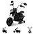 Motocicleta Elétrica Branca 6v + Rodinha - 652 - Bang Toys - Imagem 3