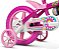 Bicicleta Infantil - Flower Aro 12 Com Garrafinha - Rosa - Nathor - Imagem 3