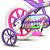 Bicicleta Infantil - Violet Aro 12 Com Garrafinha - Rosa e Roxo - Nathor - Imagem 3