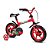 Bicicleta Infantil Aro 12 Jack - Vermelho e Preto - 10444 - Verden Bikes - Imagem 1