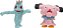 Pokémon - Figuras De Ação - Machop e Snubbull - 2778 - Sunny - Imagem 1